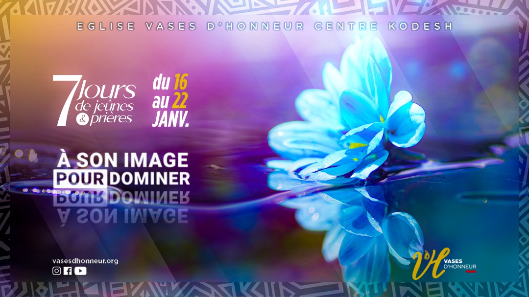 Livret de jêune 7 jours Janvier 2023 Eglises Vases d'Honneur